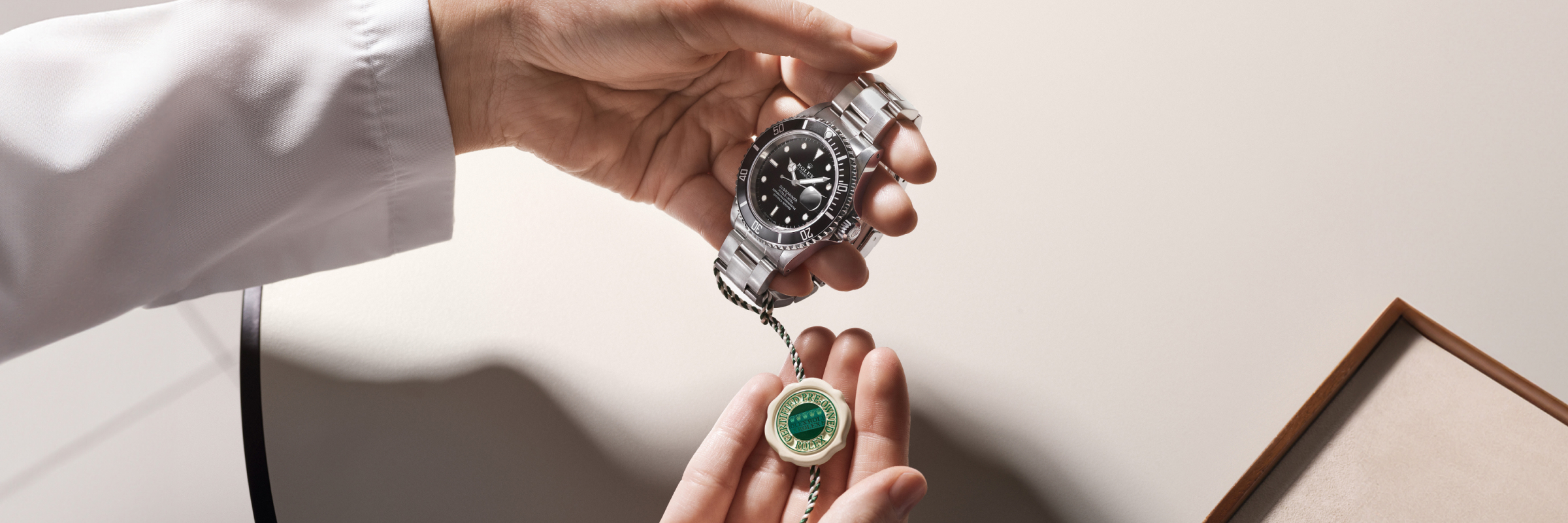 Rolex Certified Pre-Owned Watch Banner