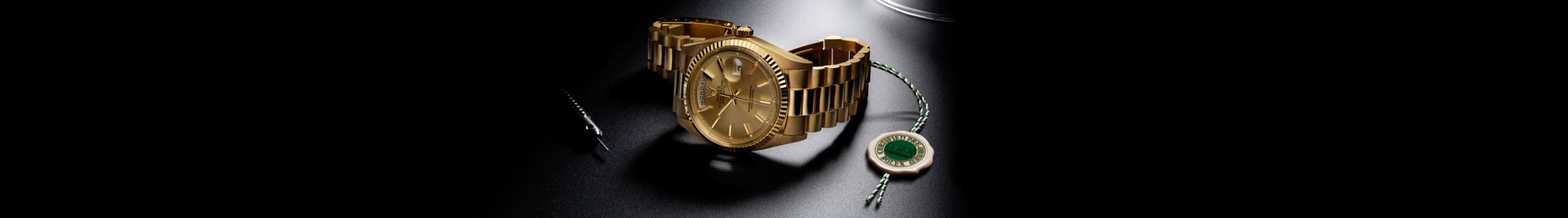 Rolex Certified Pre-owned Gold Watch
