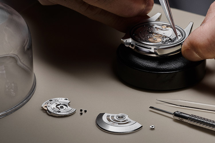 Servicing your rolex contact